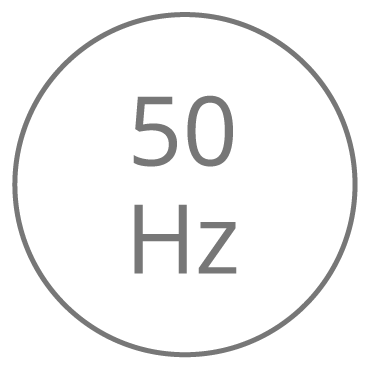 Frequenza 2 — 50 oscillazioni al secondoe (Hertz)