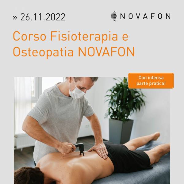 Corso Fisioterapia Osteopatia NOVAFON 26.11.2022