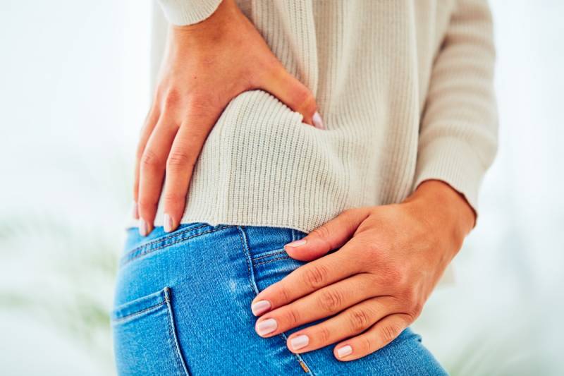 dolore al fiano sinisto e destro