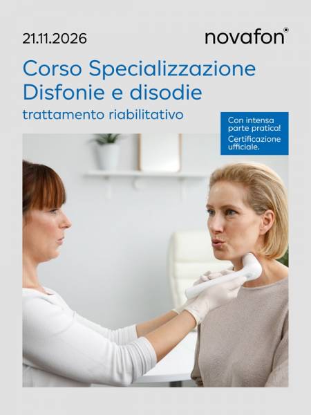 Corso Specializzazione Disfonie e Disodie trattamento riabilitativo 21.11.2026